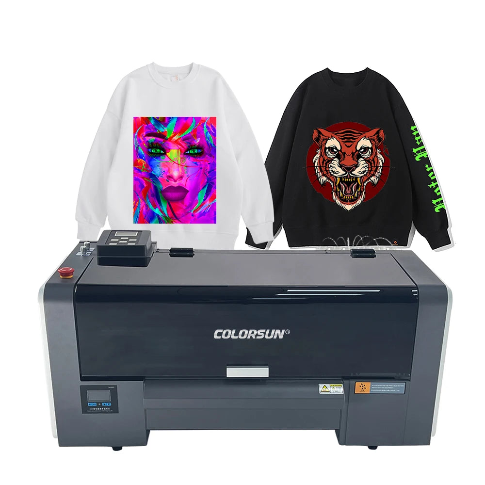Sublimation Printing t Shirt A2 Size DTF Printer PET Film Heat Transfer Printer Digital t Shirt Printing Machine