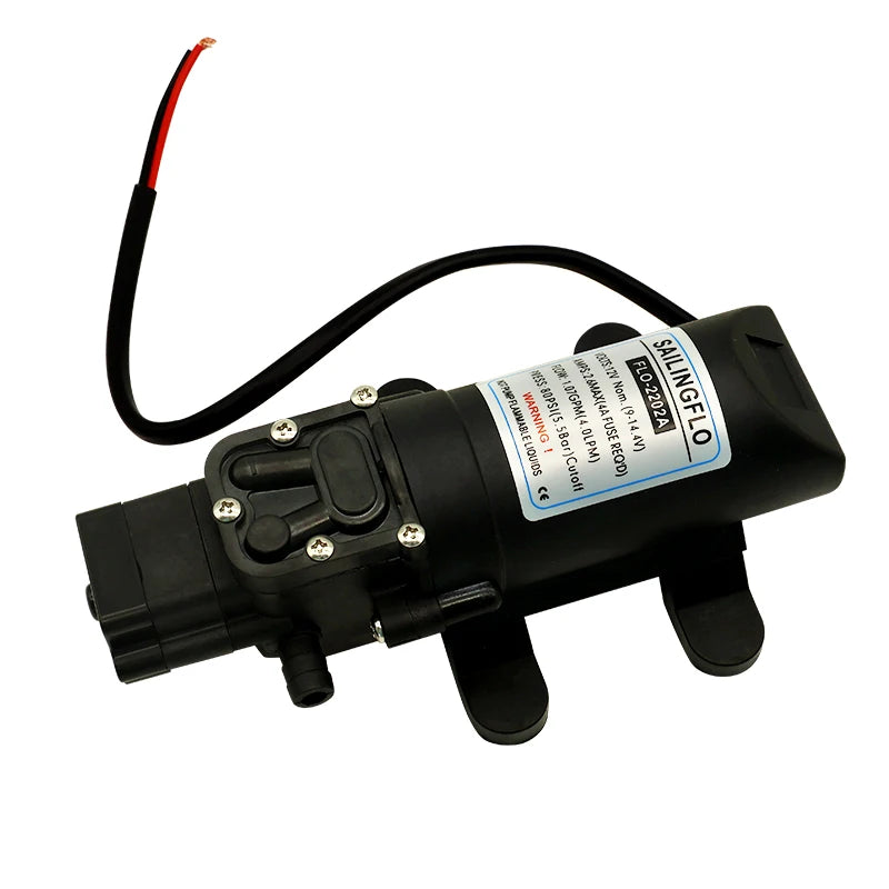 12V 4LPM Mini Self-priming Booster Diaphragm Pump Agricultural Spray Pump for Sale