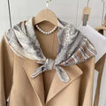 China Factory Wholesale Price Luxury Style Nature Silk Scarf 90cm
