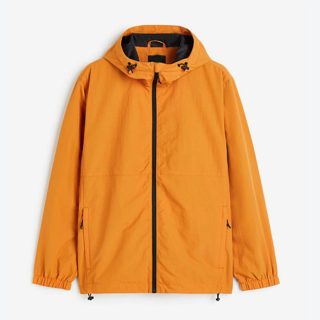 Autumn Men's Windproof 100% Polyester Jacket with Custom Logo Wholesale Options Available