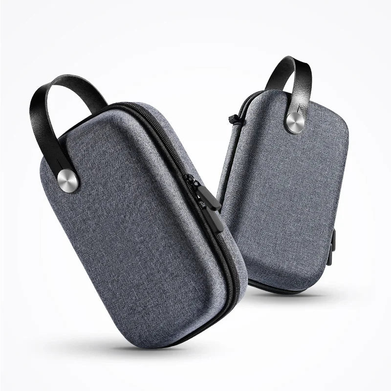 Travel Organizer Universal Electronic Accessories Carrying Bag for Hard Drives Cables Phone USB SD Cable
