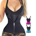 Adjustable Women Zipper Hook Slimming Shapewear Shoulder Strap Sexy Body Shaper Waist Trainer Vest Corset