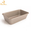 Golden 2 Pounds Medium Non-stick Toast Rectangular Bread Mold Pound Cake Mold Toast Mold Baking