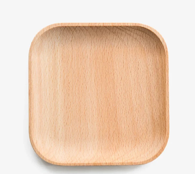 Eco -friendly Disposable Wood Disposable Wood Plate