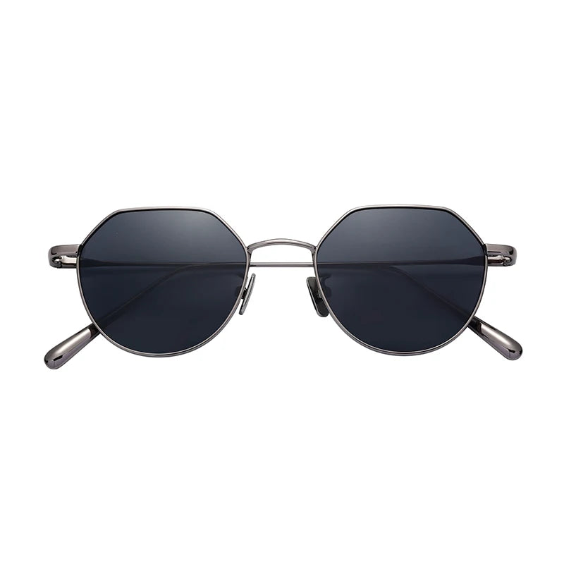 New Arrival Classic Custom Logo Women Vintage Metal Frame Sunglasses Polarized
