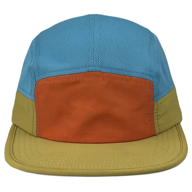 Hot Selling Blank Snapback Cap Fitted Baseball Caps Waterproof 5 Panel Running  Outdoor Camp Hat