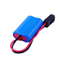 18650 2400mAh 7.4V Cylindrical Lithium Ion Battery Pack with BMS for Electronic Toys