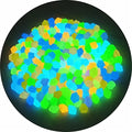 Multicolor Luminous Pebbles for Garden Pond Path Lawn Yard Landscape Aquarium Decorations Powered by Light Luminous Stones