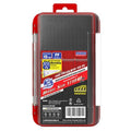 Double Sided Fishing Tackle Box Fishing Lure Storage Case Tray with Removable Dividers