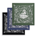 Custom 100% Cotton Bandana Cheap Custom Bandana Printing 100% Cotton Fabric Bandana
