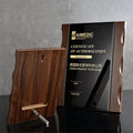 Customized Crystal Wooden WOODEN Certificate Plaque Medal Awards MH-NJ0265