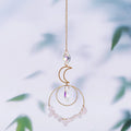 Colorful Crystals Suncatcher Hanging Sun Catcher with Chain Pendant Ornament Crystal Balls Sun Catcher Crystal Glass