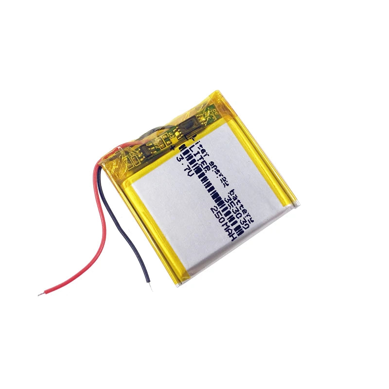 353030 3.7V Lipo Rechargeable Li-po Battery Pack With PCB 250mAh Polymer Battery