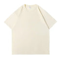 Customizable 100% Cotton Unisex T-Shirt High Quality Formal Style Oversized Fit with Custom Logo Print Blank Woven Fabric