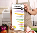 30 Piece Multifunctional Carbon Steel Blade Coloured Knife Set with Cutting Board Scissors