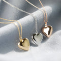 Luxury Love Peach Photo Openable Fashion Chains Tiny Stainless Steel Jewelry Heart Locket Pendant Small Necklace for Women
