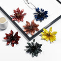 Hot Sale Fashion Acrylic Big Flower Brooch Pin for Women Casual Party Holiday Jewelry Accessories
