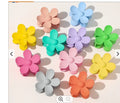 Wholesale High Quality Plastic Candy Color Hair Claws for Girl Hair Decoration Flower Hair Claw Clip