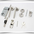 Stainless Steel 304 Silent Automatic Closed Bedroom Door Lock Hidden Latch Magnetic Mortise Lock