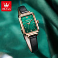 OLEVS 6624 New Women Fashion Casual Japanese Movement Watch Female square Student Trend Quartz Ladies Watches Relojes Hombre