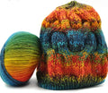 100% Wool Rainbow Yarn Colorful With Competitive Prices Soft Wool Knitting Yarn Iceland Multicolor Yarn