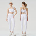 BNICE Custom Leggings logo Two Piece Yoga Sets Women Outfit Lady Leggings Gym Yoga Pants Set Wholesale Activewear Athletic Wear