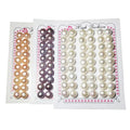 Factory Price Natural Pearls Beads 2-10mm 3A Grade Half Hole Freshwater Button Pearl for Earrings Necklaces Rings Making