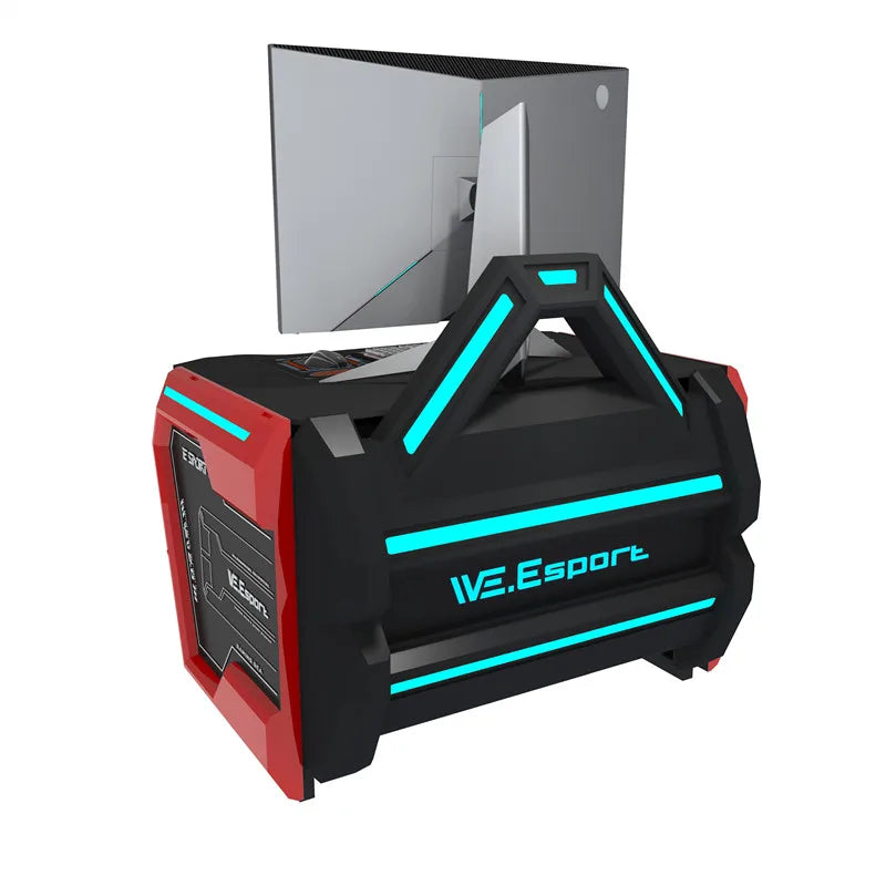 WE Low Price European Style Computer Desk PC Gaming Table Setup Game Desk for Home Office