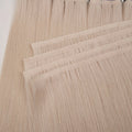 Best Quality Seamless Double Drawn Injection PU Light Blonde Color Long Invisible Tape Weft Russian Hair Extensions