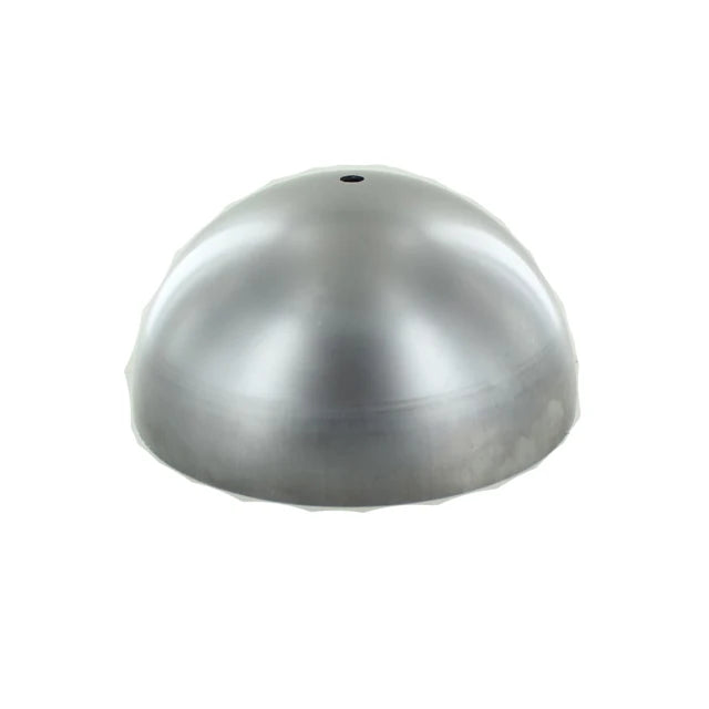 China Hemisphere Brass Dome Lamp Shade Aluminum Steel Nickel Plated  Brass Metal Spinning Lighting Dome
