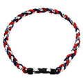 Inventory Stock Beauty 18" Three Colors Fashion Three Braided Rope Necklace