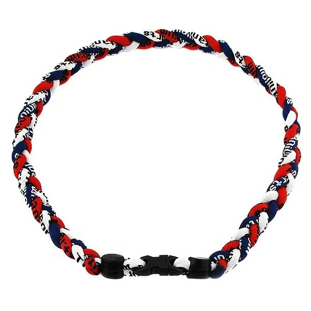 Inventory Stock Beauty 18" Three Colors Fashion Three Braided Rope Necklace