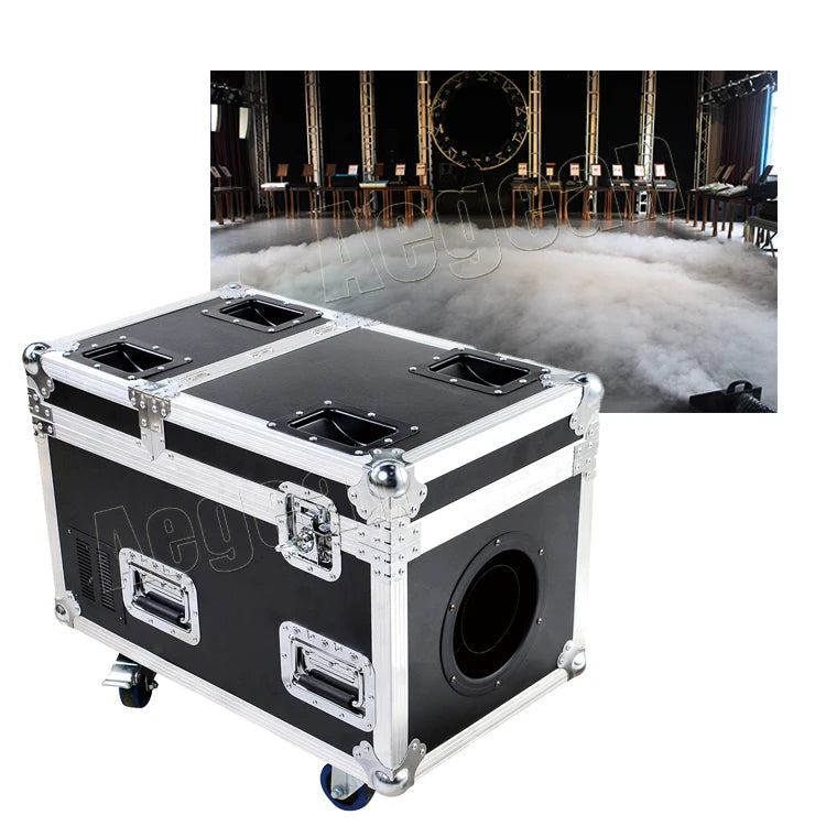 3000W Low Water Maker Fogging 5L Large Capacity LCD Control Panel Low Water Smoke Machine for Wedding Stage Events