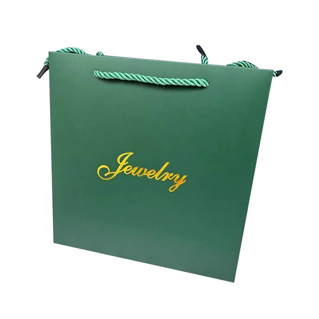 Custom Luxury Jewelry High End Paper Packaging Mother's Day Gift Box With Handle