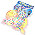 Custom Shaped clear Epoxy Gem Earring Sticker