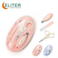 Eliter Hot Sell Wholesale Eco-friendly 3 in 1 Baby Care Grooming Kit in Manicure Set Baby Manicure Set Nail Kit