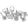 OEM Customized 1/4 Camera Screw D-ring Quick Release Plate Folding Adapter Stainless Steel Tripod Thumb Screw
