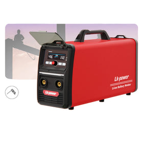 LK Power Cordless Welder 160A DC Built in High Capacity Portable Battery Powered Welding Machine