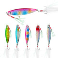 Iron Plate Lure Bait Metal Bait 7g10g15g20g Sequined Sea Fishing Eelfish Mandarin Fishing Lure