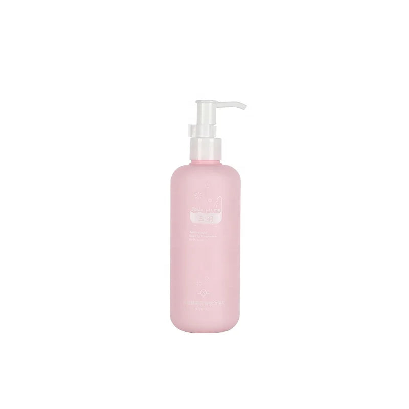 300ml HDPE Plastic Pump Bottle Dispenser Shampoo and Body Wash Lotion Bottle Cap Squeeze 200ml and 120ml Capacity