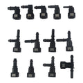 7.89mm Auto Car Fuel Line Hose Coupler Quick Release Connect Connector with ID 3mm to 10mm Fit for All  Car Truck Styling