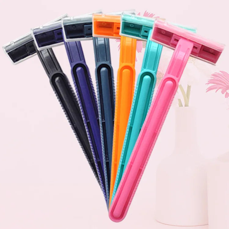 OEM Custom Beautiful Color Disposable razor Disposable Gentle and Meticulous Hair Removal Knife