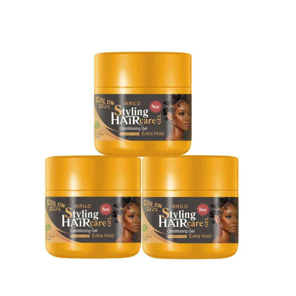 Hot Sell Private Label Extreme Hold Glitter Gel Hold Conditioning Shining Hair Gel
