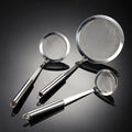1/2 Inch Kitchen Colander Bar 100 Micron Stainless Steel Mesh Strainer Minimalist Design Logo Spoon for Cooking Oil Ice Strainer