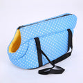 Portable Breathable Polyester High Elastic Sponge Travel Pet Tote Bag Portable Pet Carrier Bag