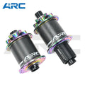 ARC Rainbow Carbon Fiber MTB Rear Disc Brake Hub HG/MS/XDR 9*100mm/10*135mm 15*100mm/12*142mm