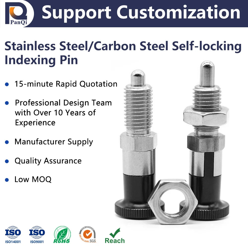 PXYKN SXKN Stainless Steel Carbon Steel Precision Self-locking Index Pin Lock-Out Ball Lock  Pin