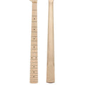 Yasen Custom Jazz Guitar Neck 21 Fret Maple 4 String Bass Guitar Neck for DIY Electric Guitar Replacement