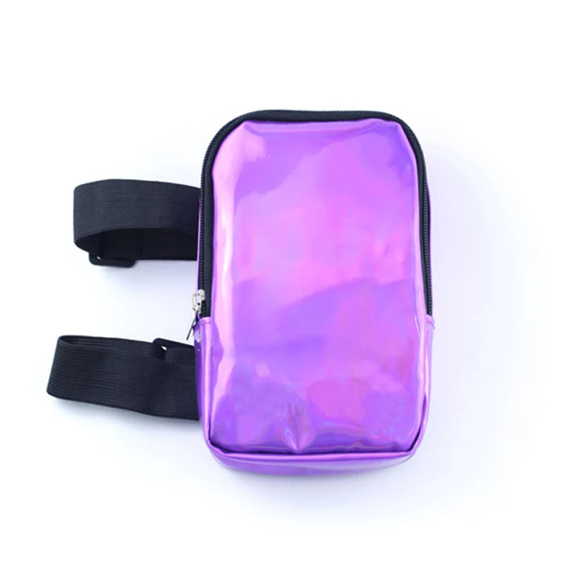 Factory Custom Logo Carnival Thigh Bag for Women Adjustable Leg Bag with Belt Waist Bag