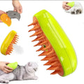 3-in-1 ABS Self-Cleaning Cat Grooming Steamer Brush Steamy Comb for Hair Removal & Massage for Cats & Dogs